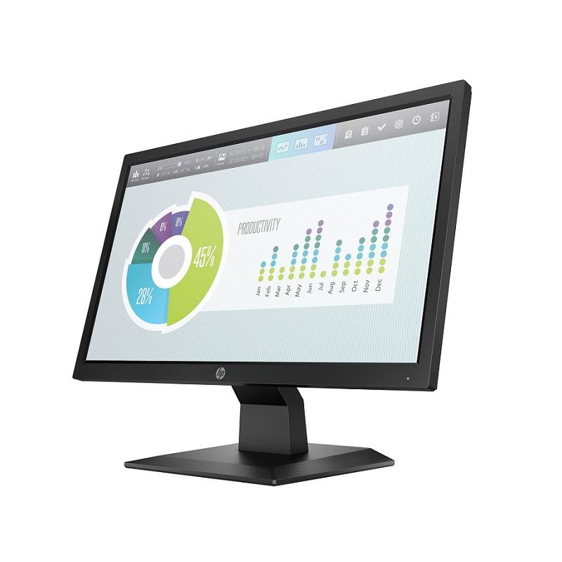 Monitor HP P204v, 19.5" HD 1600 x 900, 5ms, 60Hz, VGA, HDMI, compatible con VESA