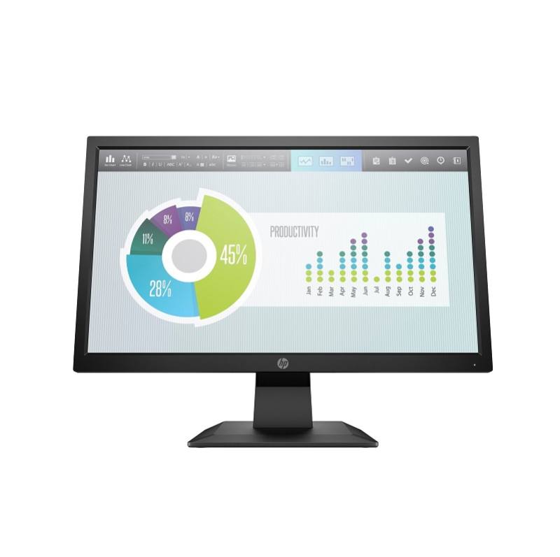 Monitor HP P204v, 19.5" HD 1600 x 900, 5ms, 60Hz, VGA, HDMI, compatible con VESA