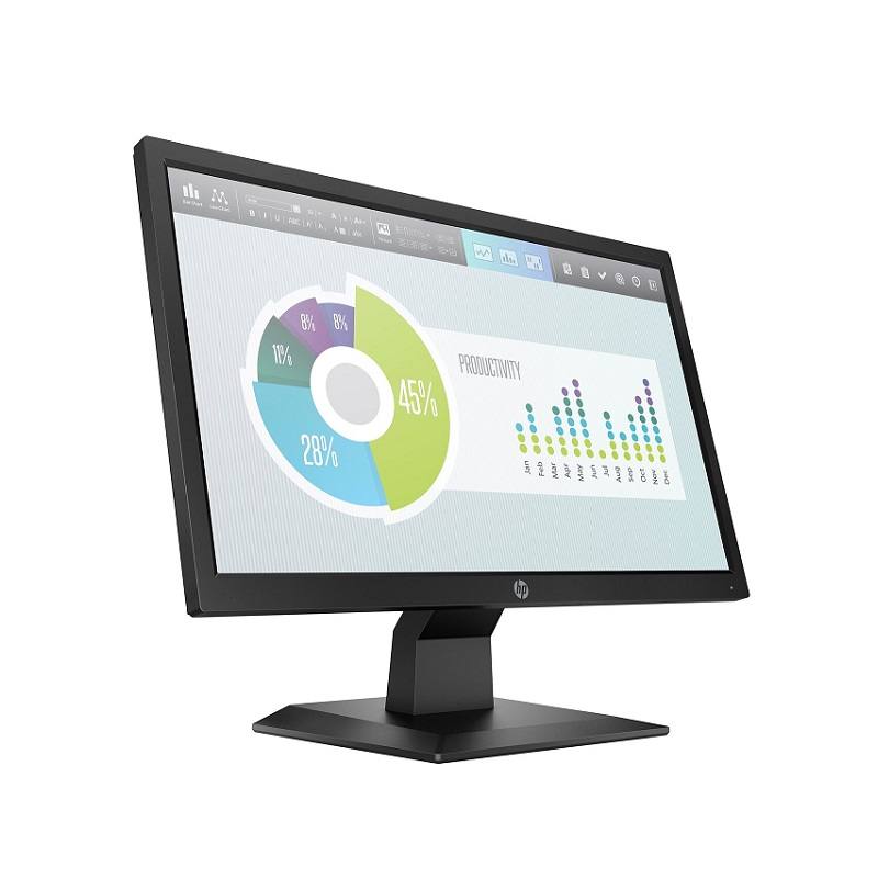 Monitor HP P204v, 19.5" HD 1600 x 900, 5ms, 60Hz, VGA, HDMI, compatible con VESA