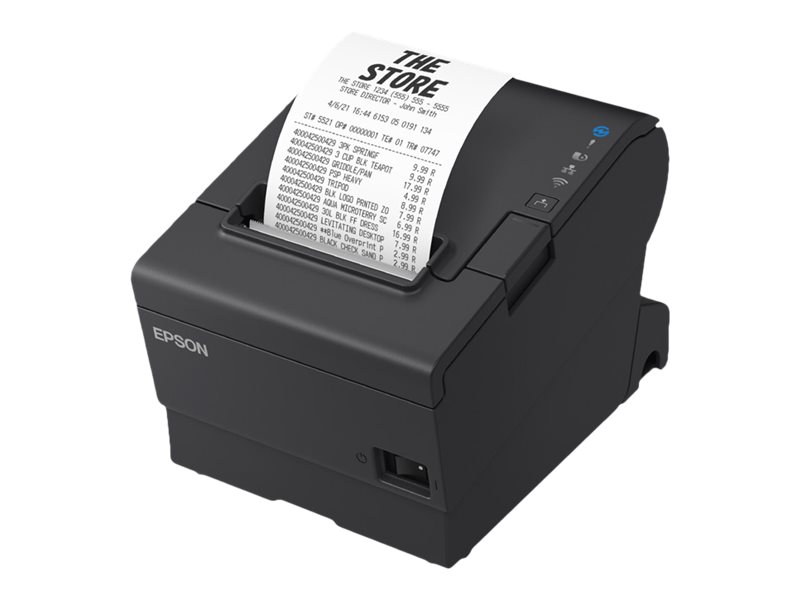 Epson Receipt Printer POS model TM-T88VII-052 Black E04 Inte