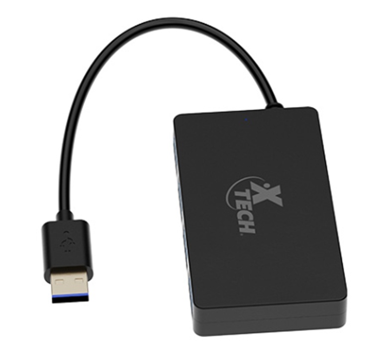 Xtech - Hub - 4 puertos - USB 3.0 XTC-391