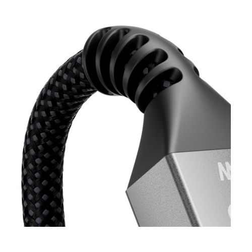 Klip Xtreme - USB cable - 24 pin USB-C - 9 pin USB Type A - 1 m - Black - 30W Braided Fast charging
