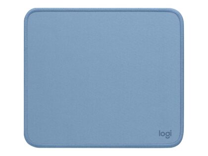 Logitech Studio Series - Alfombrilla de ratón - base de goma antideslizante, fácil deslizamiento, superficie resistente a salpicaduras - gris azulado