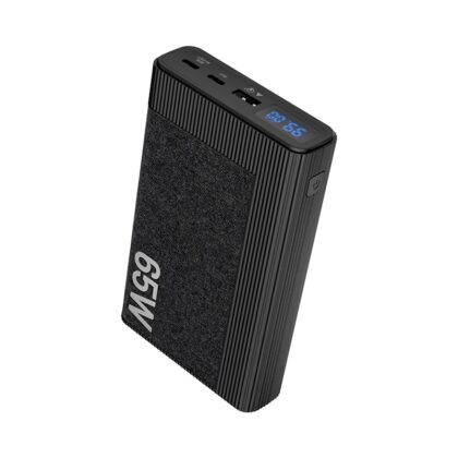 Klip Xtreme - Power bank - 65 Watt - 24 pin USB-C - 4 pin USB Type A / 24 pin USB-C - Lithium polymer - Para Universal
