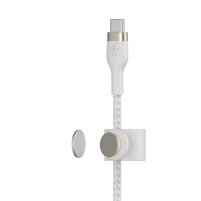 Belkin BoostCharge - Cable Lightning - 24 pin USB-C macho a Lightning macho - 3 m - blanco