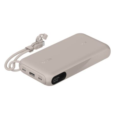 Belkin - Power bank - 20 Watt - Lithium - Para Universal - with Display Sand
