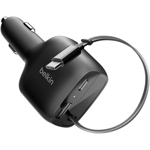Belkin - Car Charger - Lithium ion - Para Apple / Samsung phones - USB-C 60W - USB-C 30W - USB-A