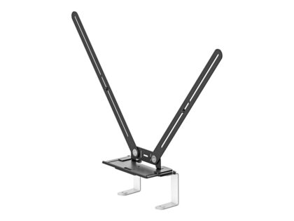 Logitech TV Mount For Video Bars - Montura para cámara - montaje debajo de pantalla, montable encima del monitor - para Logitech Rally Bar All-In-One Video Bar for Midsize Rooms, Room Solution Large