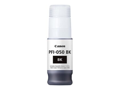 Canon PFI-050BK - 70 ml - negro - original - depósito de tinta - para imagePROGRAF TC-20, TC-20M, TC-21, TC-21M