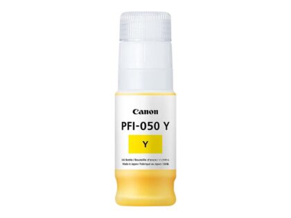 Canon PFI-050Y - 70 ml - amarillo - original - depósito de tinta - para imagePROGRAF TC-20, TC-20M, TC-21, TC-21M