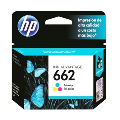 HP 662 - Color (cian, magenta, amarillo) - original - Ink Advantage - cartucho de tinta - para Deskjet 1516, Ink Advantage 15XX, Ink Advantage 35XX, Ink Advantage 4645