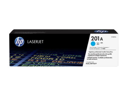 HP 201A - Cián - original - LaserJet - cartucho de tóner (CF401A) - para Color LaserJet Pro M252dn, M252dw, M252n, MFP M277c6, MFP M277dw, MFP M277n