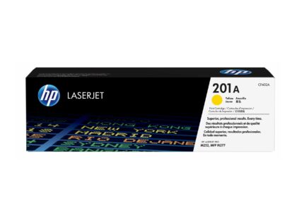 HP 201A - Amarillo - original - LaserJet - cartucho de tóner (CF402A) - para Color LaserJet Pro M252dn, M252dw, M252n, MFP M277c6, MFP M277dw, MFP M277n