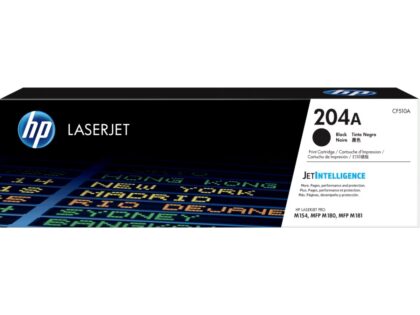HP 204A - Negro - original - LaserJet - cartucho de tóner (CF510A) - para Color LaserJet Pro M154a, M154nw, MFP M180n, MFP M180nw