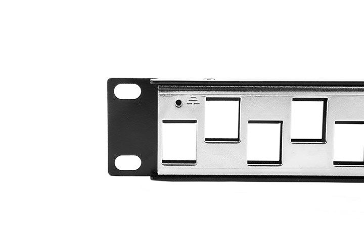 Nexxt - Modular Patch Panel - Cat6A - 24P for SFTP Keys Jack - Rack