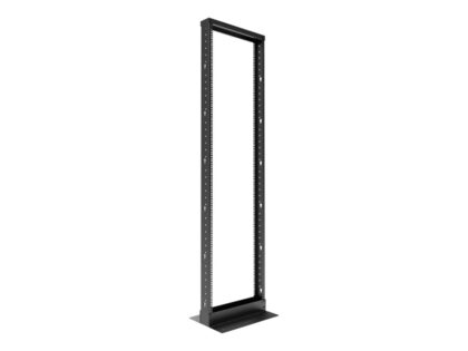 Nexxt Solutions - Rack marco abierto - 2 postes - instalable en el suelo - RAL 9005, negro barniz - 45U - 19
