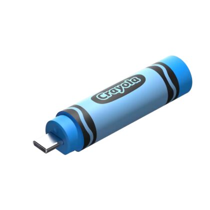 SanDisk - USB flash drive - Crayola USB-C Flash Drive Ceru