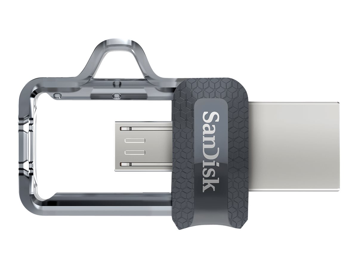 SanDisk Ultra Dual - Unidad flash USB - 32 GB - USB 3.0 / micro USB