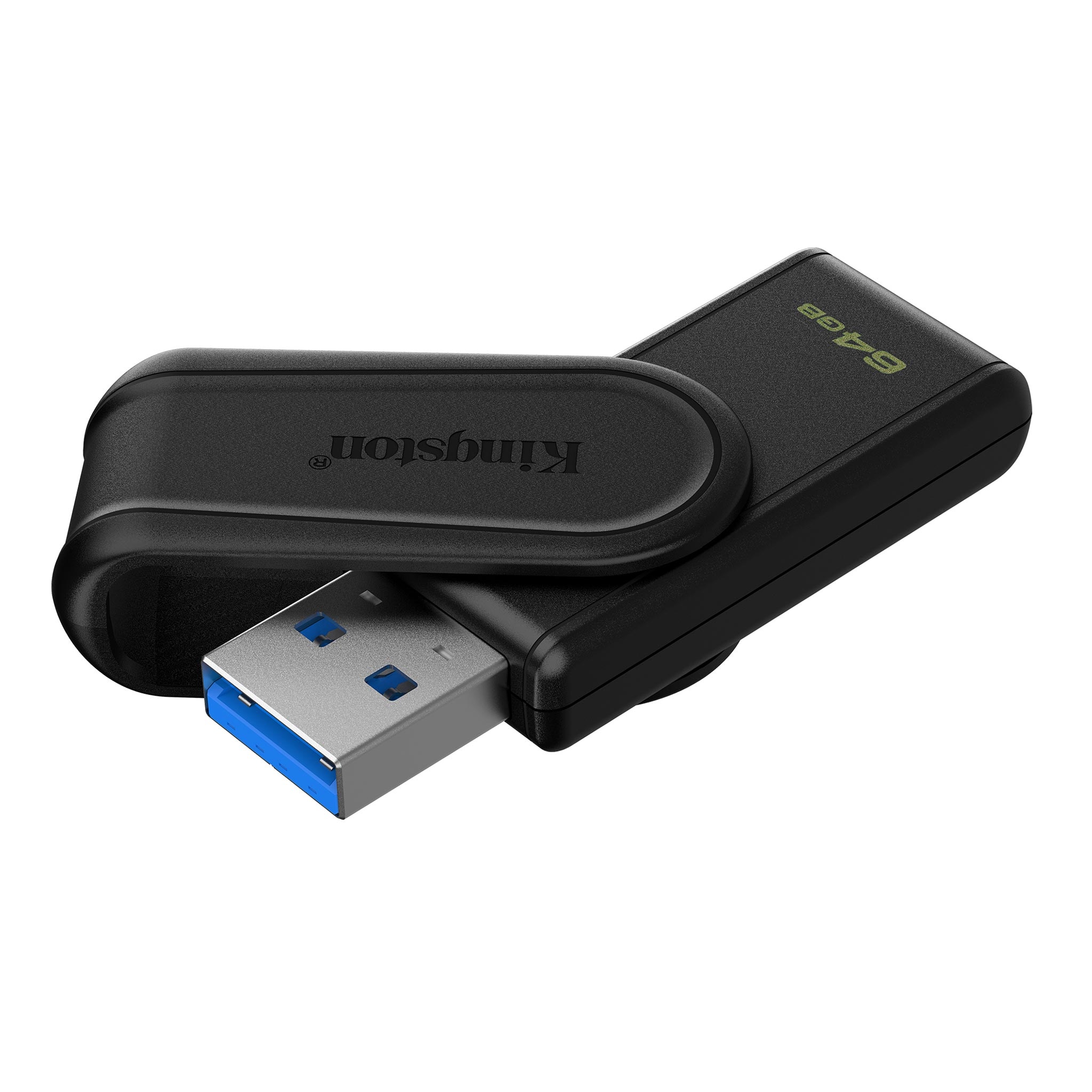 Kingston - USB flash drive - USB 3.2 Gen 1 - DataTraveler Exodia S Black