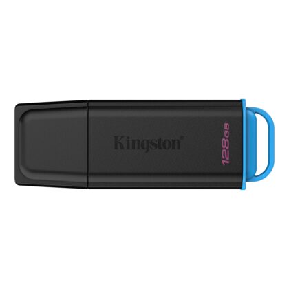 Kingston - USB flash drive - USB 3.2 Gen 1 - DataTraveler Black/Blue