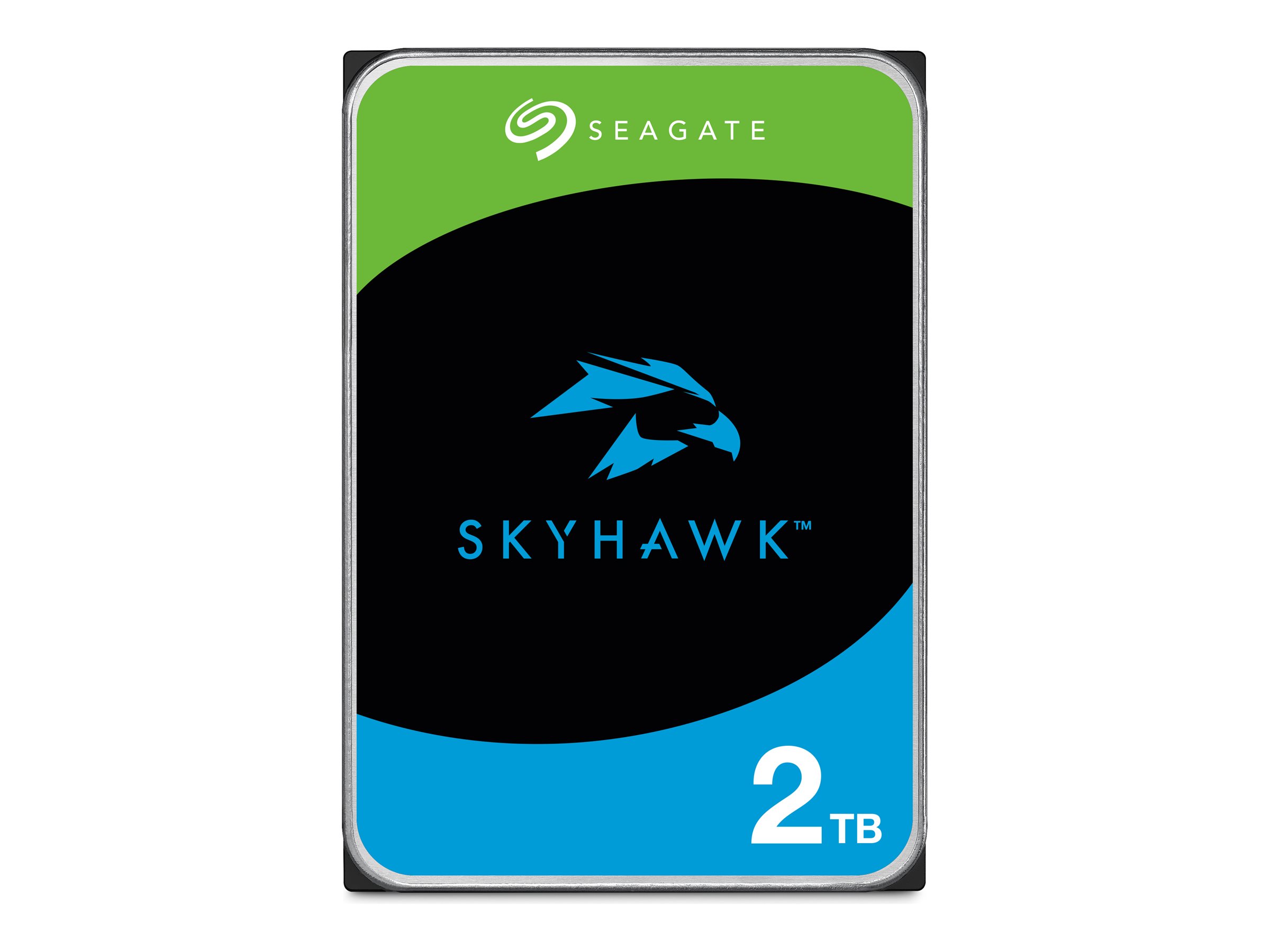 Seagate SkyHawk ST2000VX017 - Disco duro - 2 TB - interno - 3.5" - SATA 6Gb/s - búfer: 256 MB - con Recuperación de datos Seagate Rescue de 3 años