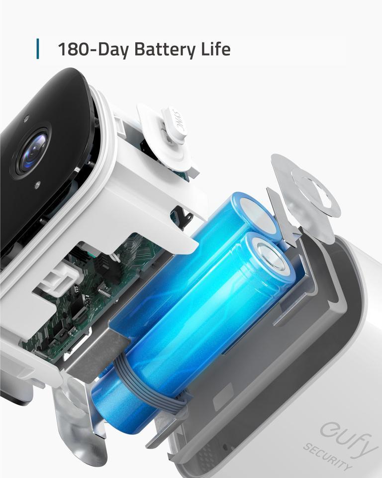 Eufy - Surveillance camera - eufyCam 2C 2+1