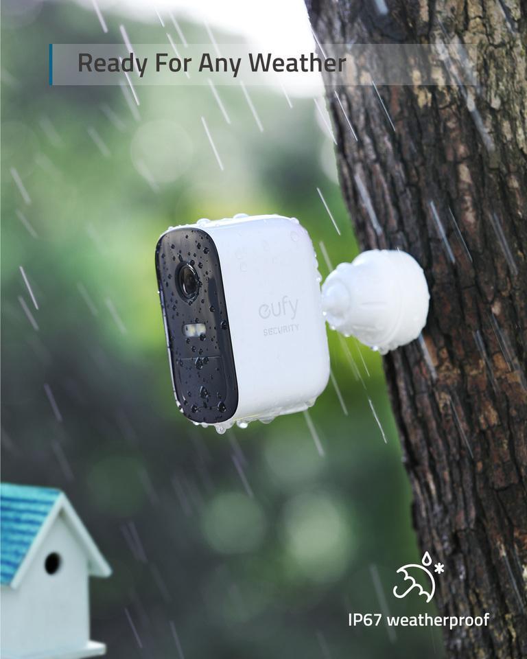 Eufy - Surveillance camera - eufyCam 2C 2+1