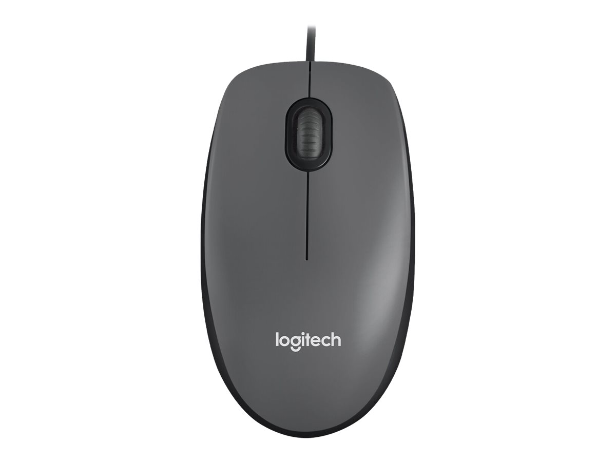 Logitech M90 - Ratón - diestro y zurdo - óptico - cableado - USB