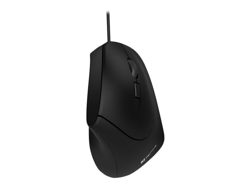 Klip Xtreme Krown KMO-506 - Ratón vertical - ergonómico - diestro - óptico - 6 botones - cableado - USB
