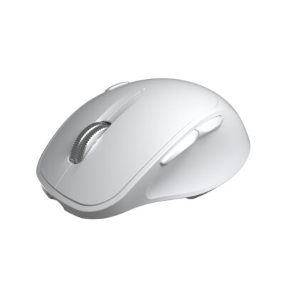 Klip Xtreme - Mouse - 2.4 GHz / Bluetooth 5.0 - Wireless - Cool white - Dual mode White