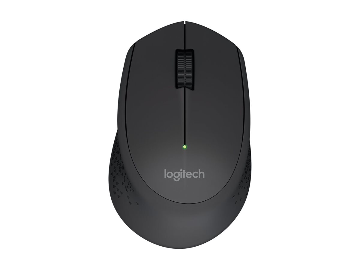Logitech M280 - Ratón - diestro - óptico - 3 botones - inalámbrico - 2.4 GHz - receptor inalámbrico USB - negro