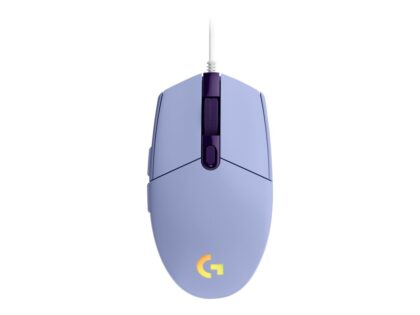 Logitech Gaming Mouse G203 LIGHTSYNC - Ratón - óptico - 6 botones - cableado - USB - lila