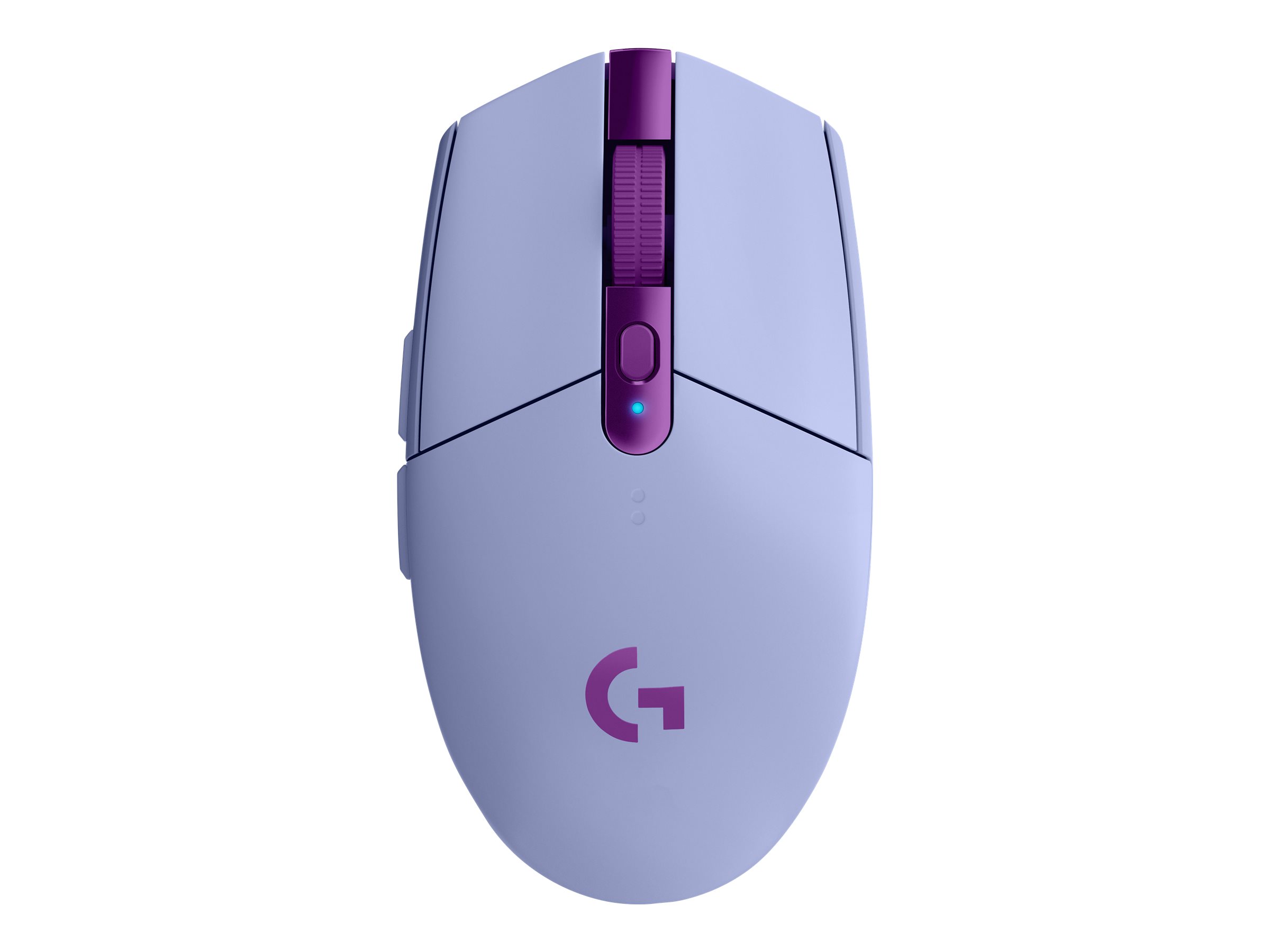 Logitech G305 Lightspeed - Ratón - óptico - 6 botones - inalámbrico - 2.4 GHz - receptor inalámbrico USB - lila
