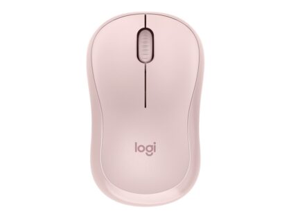 Logitech M240 Silent Bluetooth Mouse, Compact, Portable, Smooth Tracking, Rose - Ratón - 3 botones - inalámbrico - Bluetooth - rosa