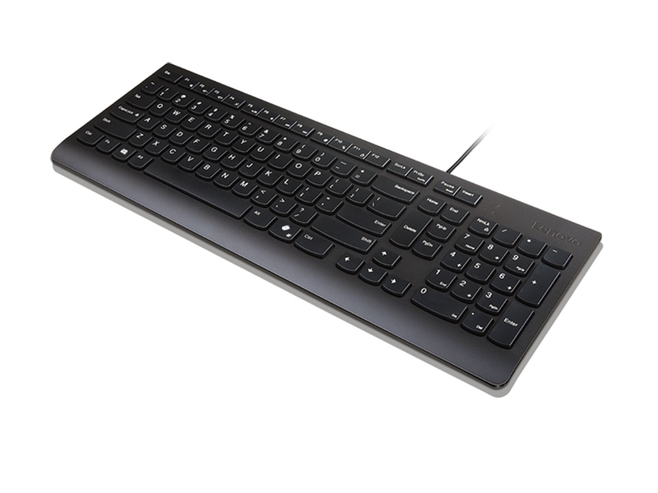 Lenovo Essential Wired Keyboard (Black) A Spanish 171