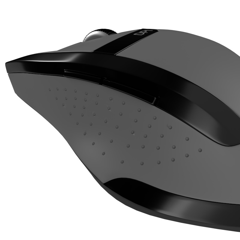 Klip Xtreme - Keyboard and mouse set - Spanish - Wireless - 2.4 GHz - Black and gray