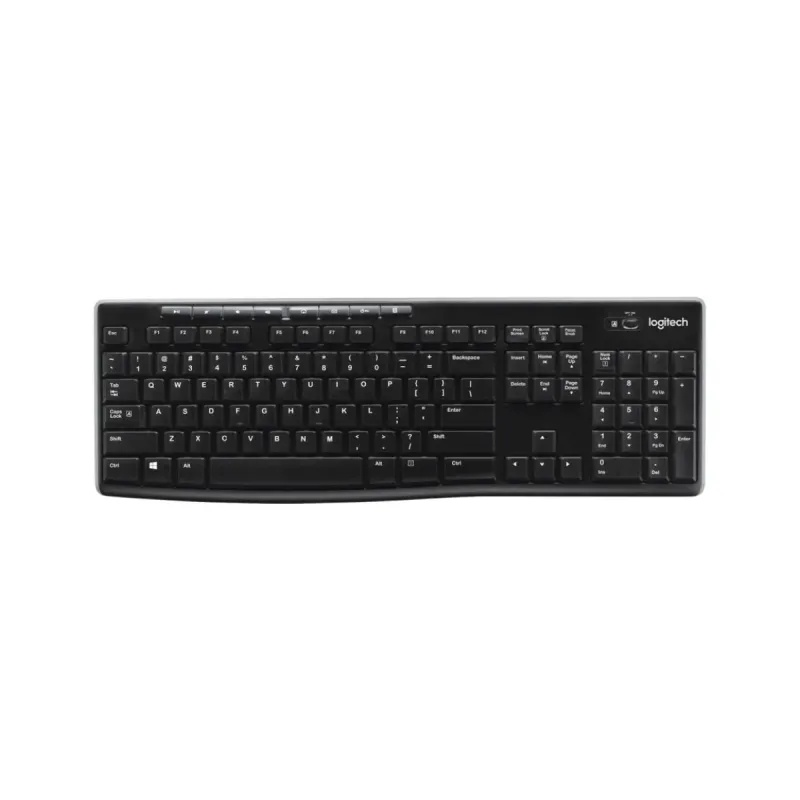 Logitech Wireless Keyboard K270 - Teclado - inalámbrico - 2.4 GHz