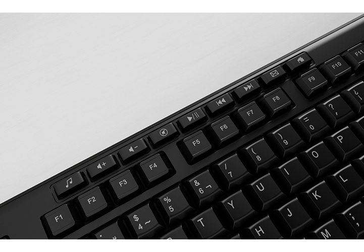 Xtech - Keyboard and mouse set - Wireless - Spanish - USB - Black - 2.4 GHz - Black XTK-311S