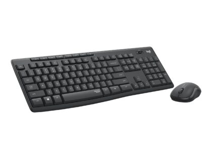 Logitech MK295 Silent - Juego de teclado y ratón - inalámbrico - 2.4 GHz - Black