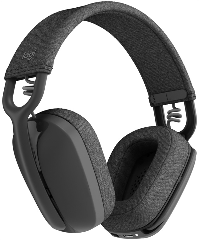 Logitech Zone Vibe 100 - Auricular - tamaño completo - Bluetooth - inalámbrico - grafito