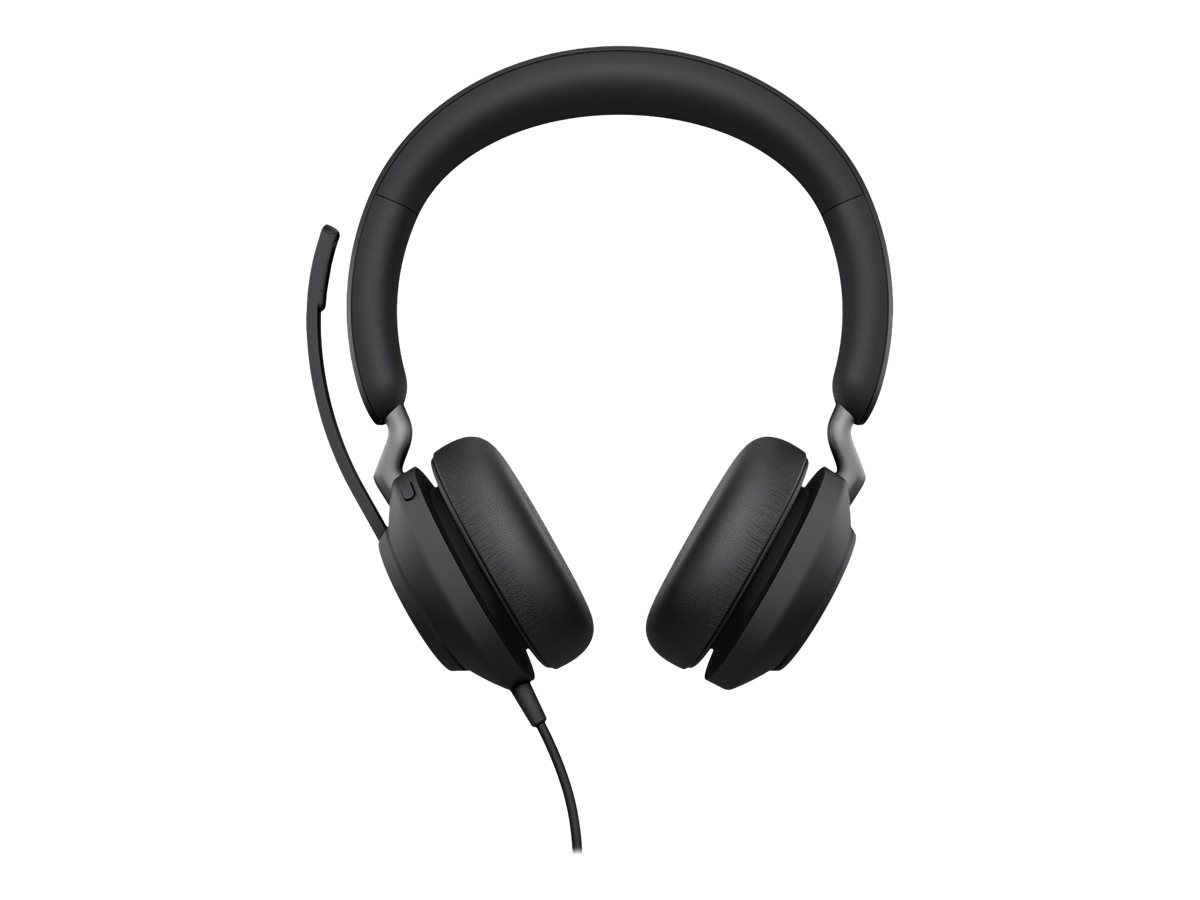 Jabra Evolve2 40 SE UC Stereo - Auricular - en oreja - cableado - USB-A - aislamiento de ruido - optimizado para UC