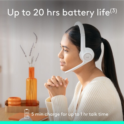Logitech Zone - 300 - Headphones - Wireless - 981-001416