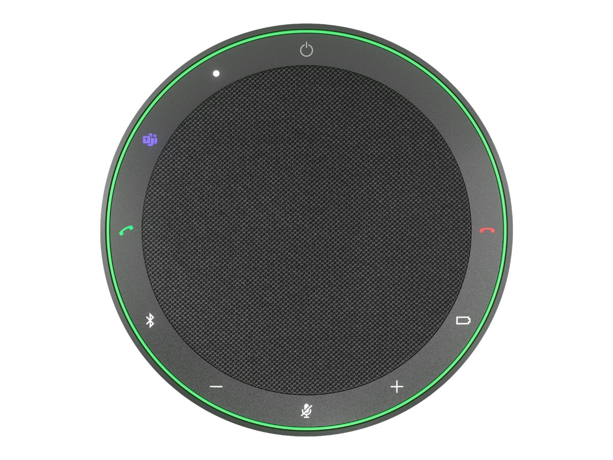 Jabra Speak2 75 MS - Altavoz - Bluetooth - Inalámbrico - USB-C, USB-A - Gris oscuro - Certificado para Microsoft Teams Rooms, Optimizado para Microsoft Teams, Certificado con Microsoft Quick Pairing