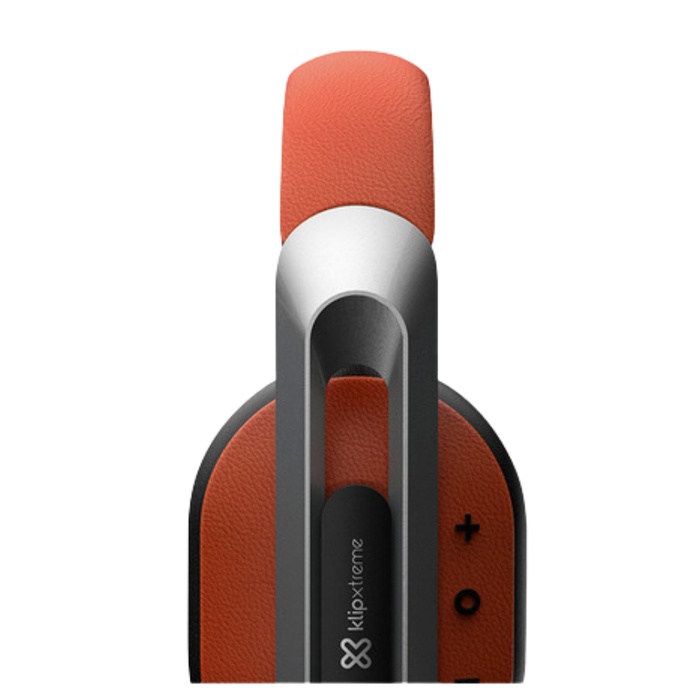 Klip Xtreme - KWH-750CO - Headphones - Para Home audio / Para Portable electronics / Para Professional audio / Para Cellular phone - Wireless - 40Hr Coral color