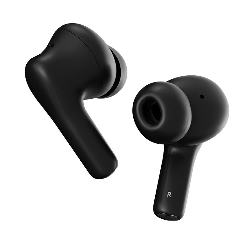 Klip Xtreme - True wireless earphones - Para Phone / Para Portable electronics / Para Tablet - Wireless - 26Hrs Hybdrid ANC Black