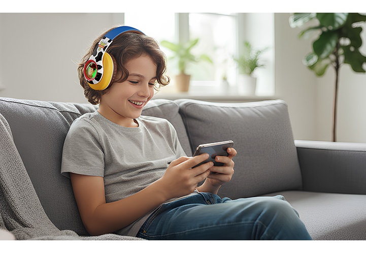 Xtech - Headphones with microphone - Wireless - Disney TS Woody 3D XTH-D382TS