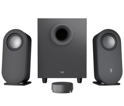 Logitech Z407 - Sistema de altavoces - para PC - canal 2.1 - inalámbrico - Bluetooth - USB - 40 vatios (Total)