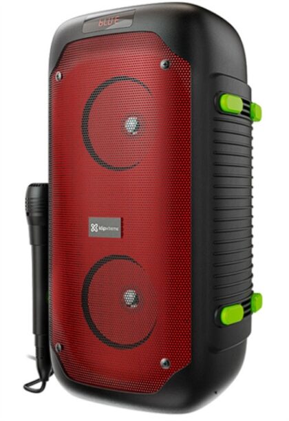 Klip Xtreme KLS-100 - Speaker system - Black - portable 2x4
