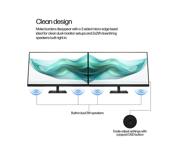 HP Series 3 Pro 327ph - LCD monitor - 27" - HDMI / DisplayPort / VGA
