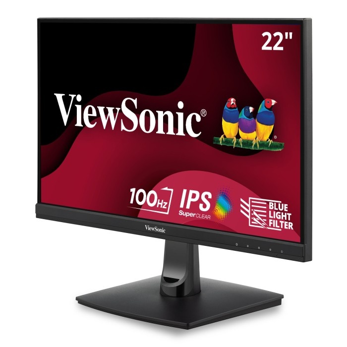 ViewSonic monitor - 22" - 1980 x 1080 - IPS - HDMI / VGA - Black